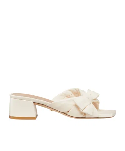 Stuart Weitzman Sofia Bow High-heeled Sandals In Seashell