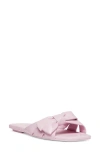 Stuart Weitzman Sofia Bow Slide Sandal In Blossom