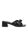 Stuart Weitzman Sofia Bow-tie High-heeled Sandals In Black