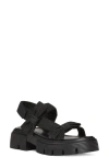Stuart Weitzman Sofia Nolita Slingback-sandalen Aus Leder Mit Schleife In Schwarz