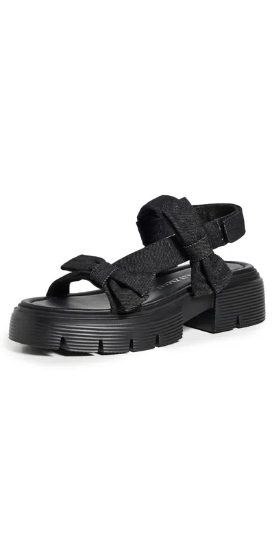 STUART WEITZMAN SOFIA NOLITA SANDALS BLACK