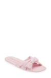 Stuart Weitzman Sofia Slide Sandal In Ballet