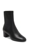 Stuart Weitzman Sofia Stretch Bootie In Black