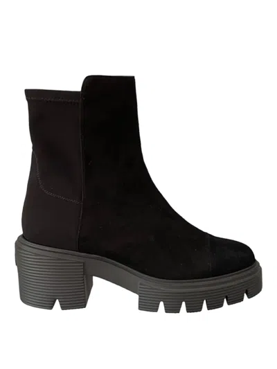 STUART WEITZMAN SOHO BOOTIE BLACK