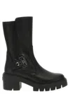 Stuart Weitzman Chunky Sole Mid-calf Boots In Black