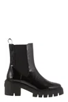 Stuart Weitzman Soho Chelsea - Leather Ankle Boot With Midsole