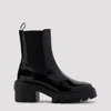 Stuart Weitzman Soho Chelsea - Leather Ankle Boot With Midsole In Blk Black