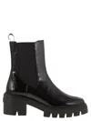 Stuart Weitzman Soho Chelsea - Leather Ankle Boot With Midsole