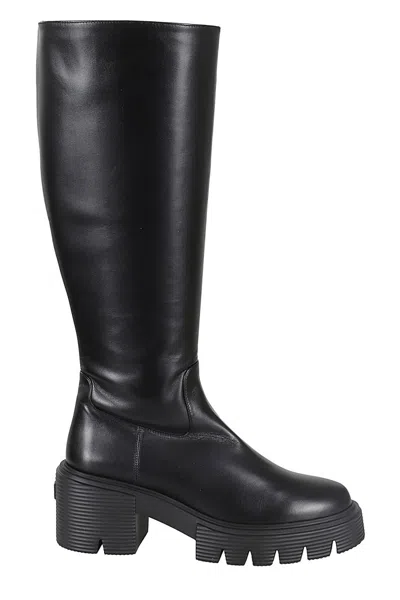 Stuart Weitzman Soho Knee High Boot In Black