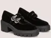 Stuart Weitzman Soho Leighton Mary Jane In Black In Black