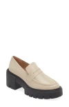 Stuart Weitzman Chunky Sole Loafers In Dune