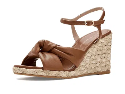 Stuart Weitzman Soplaya Espadrille Wedge In Brown