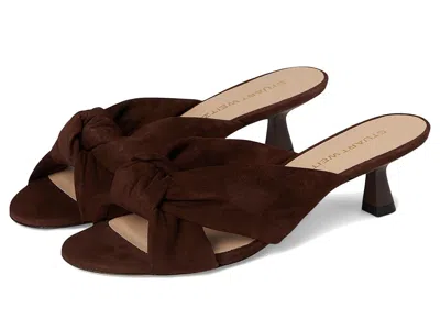 Stuart Weitzman Soplaya Slide 50 In Brown