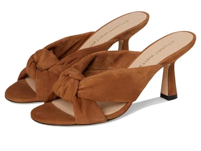 Stuart Weitzman Soplaya Slide 75 In Brown