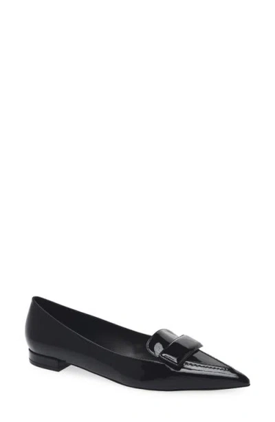 Stuart Weitzman Sovinnie Flat In Black