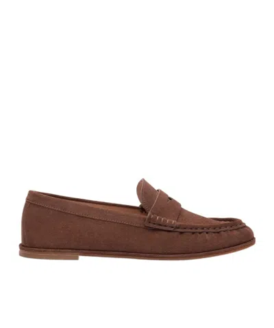 Stuart Weitzman Spencer Loafer In Brown