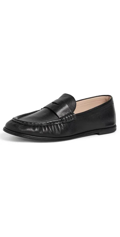 Stuart Weitzman Spencer Loafers Black