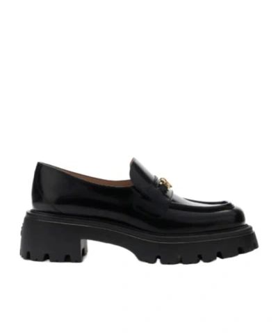 Stuart Weitzman Square Head Loafer Shoes In Multicolor