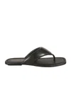 Stuart Weitzman Women's Maui Slip On Flip Flop Sandals In Black