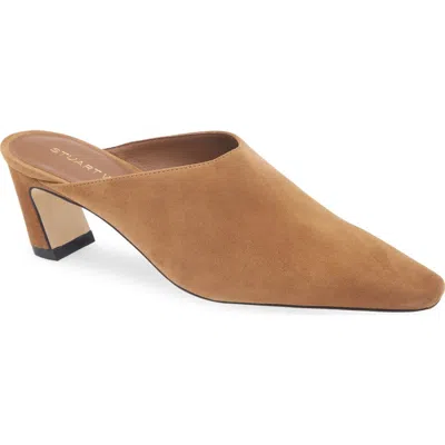 Stuart Weitzman Stassi 50 Mule In Brown