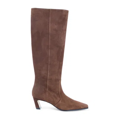 Stuart Weitzman Stassi Boot 50 In Brown