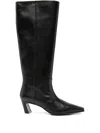 Stuart Weitzman 50mm Stassi Knee-high Boots In Black