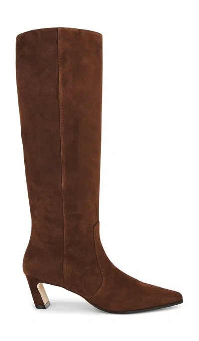 Stuart Weitzman Stassi Boot 50 In Brown