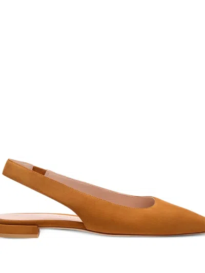 Stuart Weitzman Stassi Pointed-toe Slingback Pumps In Multi