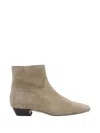 Stuart Weitzman Stassi Suede Boots In Neutral
