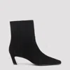 Stuart Weitzman Stassi Zip Bootie 50 In Black