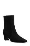 Stuart Weitzman Stassi Zip Bootie 50 In Black