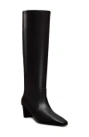 Stuart Weitzman Stassi Zip Bootie 50 In Black