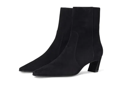 Stuart Weitzman Stassi Zip Bootie 50 In Black