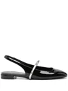 Stuart Weitzman Stefanie Ballet Flats In Black