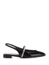 Stuart Weitzman Stefanie Ballet Flats In Black