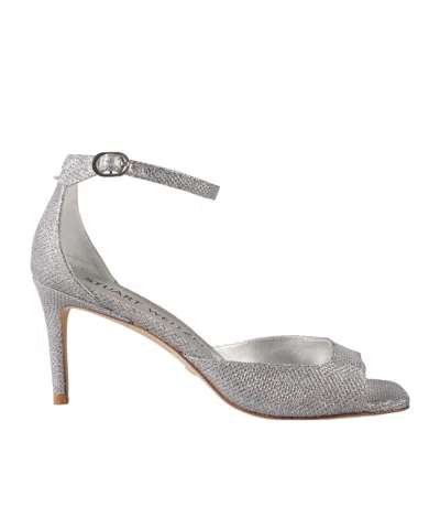 STUART WEITZMAN STILETTO ADJUSTABLE ANKLE STRAP HIGH HEEL SANDALS