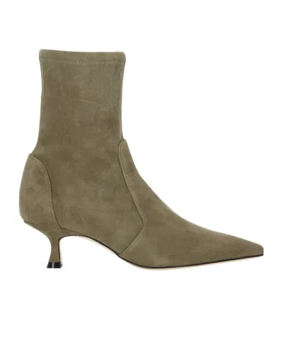 STUART WEITZMAN STILETTO ANKLE BOOTS