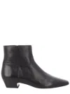 Stuart Weitzman Stassi Zip Bootie In Black