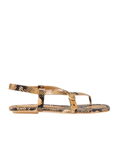 STUART WEITZMAN STRAP FLAT SANDALS