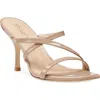 Stuart Weitzman Women's Strapeze 85 Strappy Slip On High Heel Sandals In Fawn