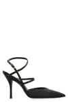 Stuart Weitzman 100mm Strapeze Patent Leather Pumps