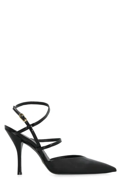 Stuart Weitzman Strapeze Leather Pumps In Animal Print