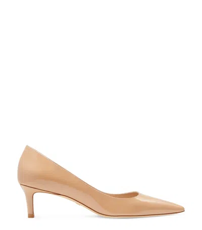Stuart Weitzman 50mm Stuart Power Leather Pumps In Multi