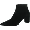Stuart Weitzman Stuart 75 Womens Zipper Suede Booties