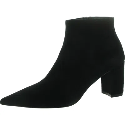 Stuart Weitzman Stuart 75 Womens Zipper Suede Booties