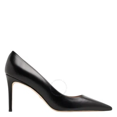 Stuart Weitzman Eva Pointed-toe Pumps In Black