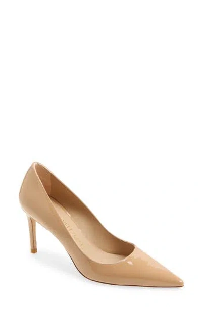 Stuart Weitzman Stuart 85 Stiletto Pump In Adobe