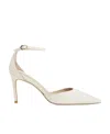 Stuart Weitzman Stuart 85mm Pointed-toe Pumps In White