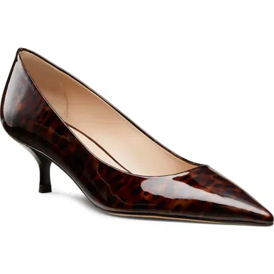 Stuart Weitzman Stuart Power 50 Pump In Dark Brown