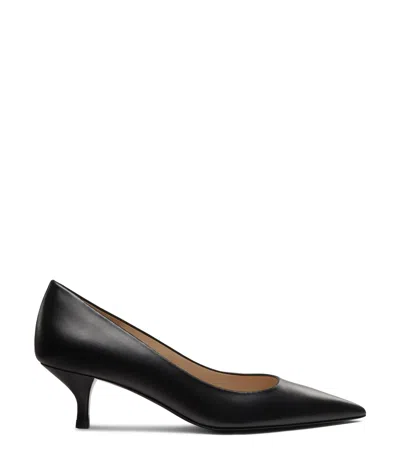 STUART WEITZMAN STUART WEITZMAN, STUART POWER 50, PUMPS, BLACK, SMOOTH CALF